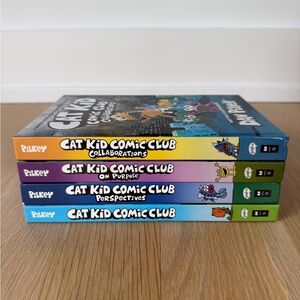 Cat Kid Comic Club Books